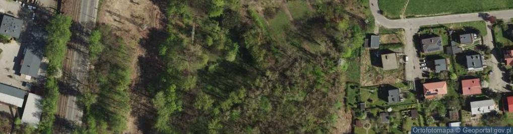Zdjęcie satelitarne Park Łagiewniecki