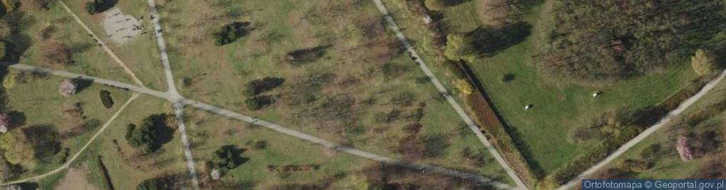 Zdjęcie satelitarne Park Millenium Gdańska