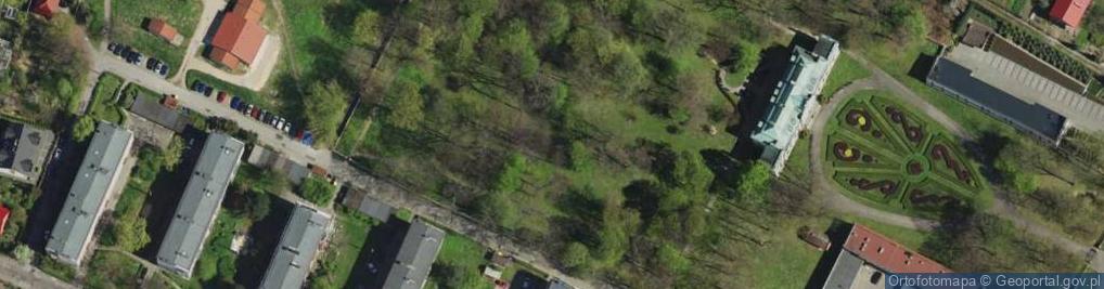 Zdjęcie satelitarne Park, Ogród