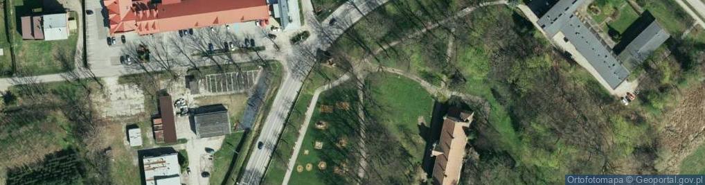 Zdjęcie satelitarne Park, Ogród