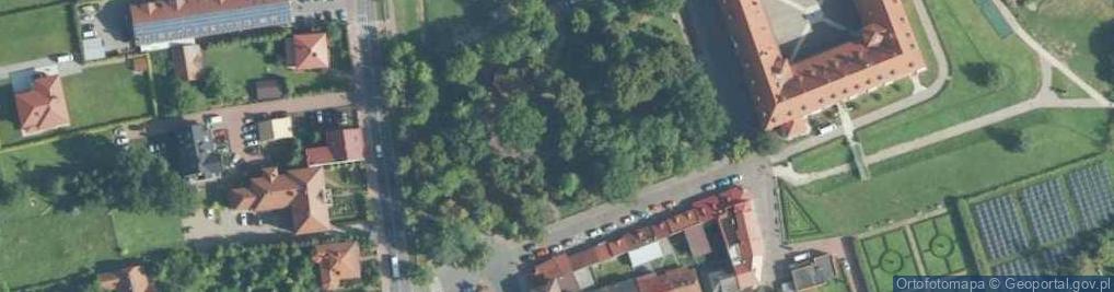 Zdjęcie satelitarne Park, Ogród