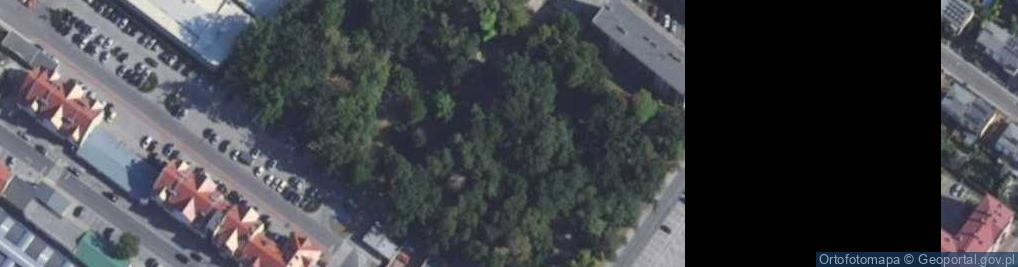 Zdjęcie satelitarne Park, Ogród
