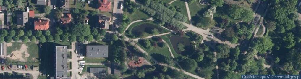 Zdjęcie satelitarne Park Orła białego