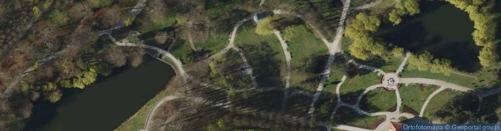 Zdjęcie satelitarne Park Oruński