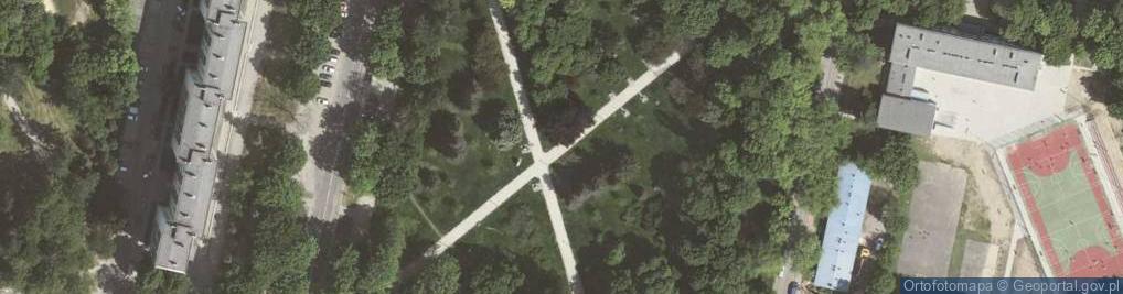 Zdjęcie satelitarne Park Ratuszowy