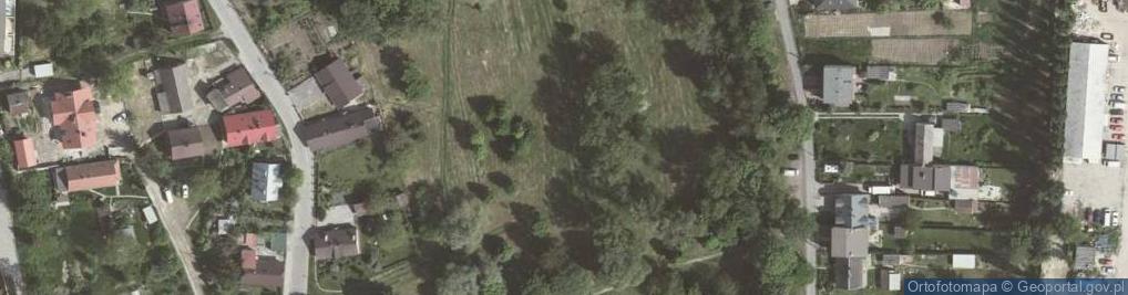 Zdjęcie satelitarne Park rzeczny Ogrody Płaszów