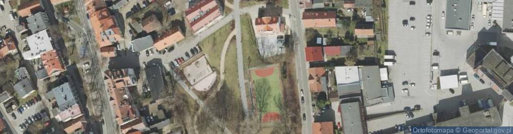 Zdjęcie satelitarne Park Sowińskiego