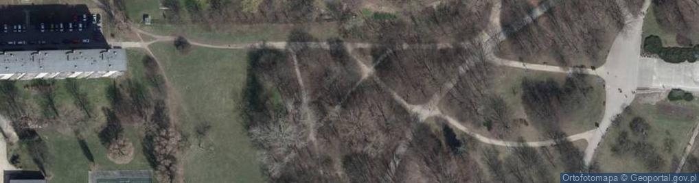 Zdjęcie satelitarne Park Szarych Szeregów
