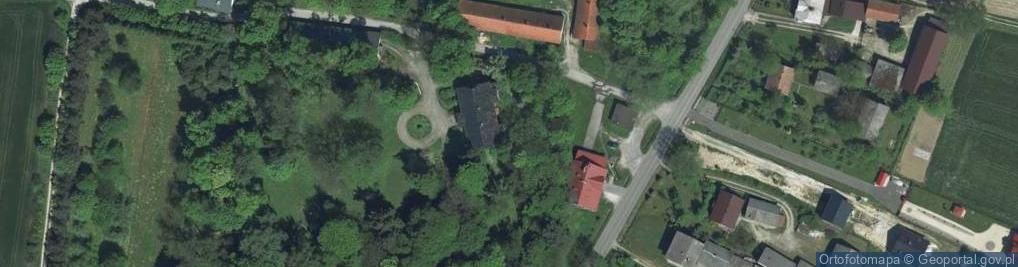 Zdjęcie satelitarne Park Zabytkowy Gołyszyn