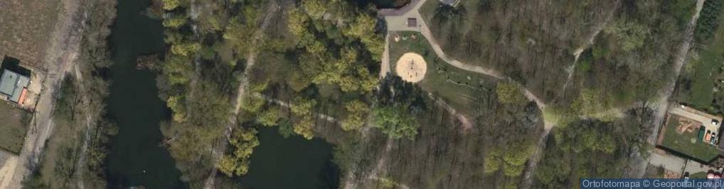 Zdjęcie satelitarne Park Żbikowski