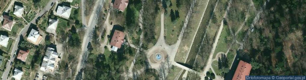 Zdjęcie satelitarne Park Zdrojowy im. Bohaterów Westerplatte