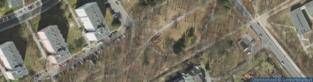 Zdjęcie satelitarne Park Zielonogórski