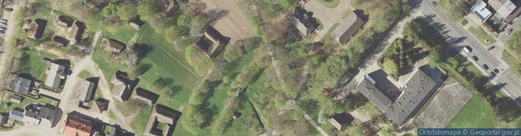 Zdjęcie satelitarne Skansen Muzeum Wsi Lubelskiej