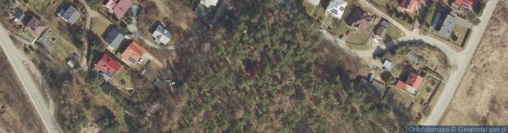 Zdjęcie satelitarne Linowy Park Przygody MOSiR Krosno