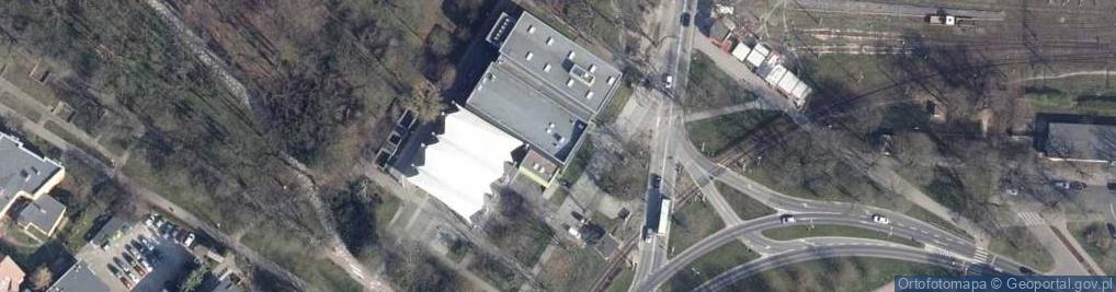 Zdjęcie satelitarne Park Linowy