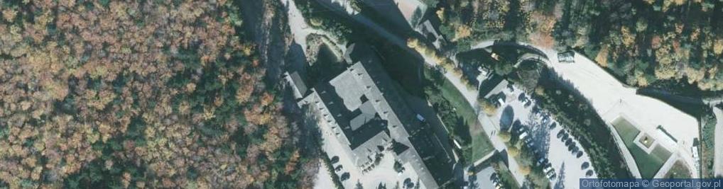 Zdjęcie satelitarne Park Linowy