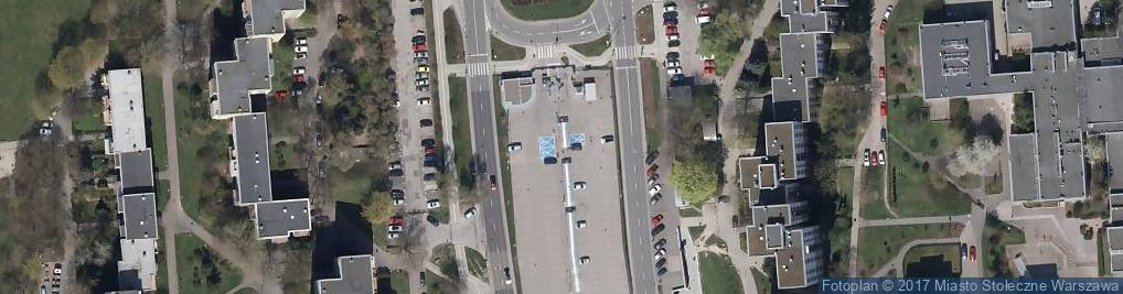 Zdjęcie satelitarne 3 miejsca - P+R - Parking