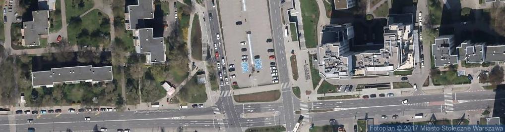 Zdjęcie satelitarne 4 miejsca - P+R - Parking