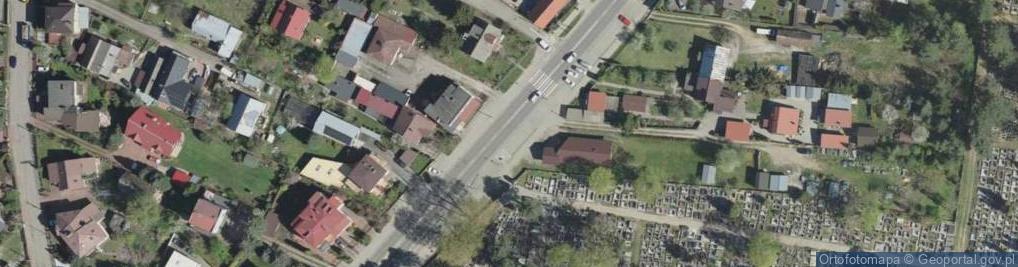 Zdjęcie satelitarne Parking dla niepełnosprawnych