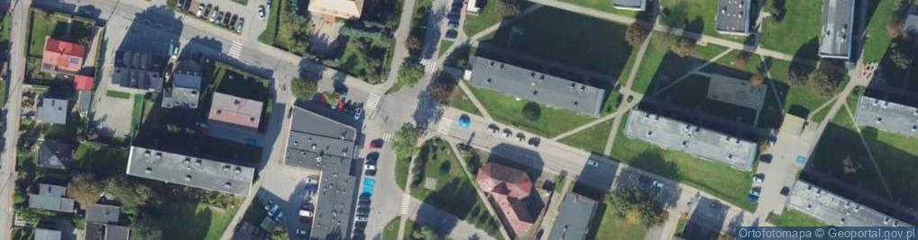 Zdjęcie satelitarne Parking dla niepełnosprawnych