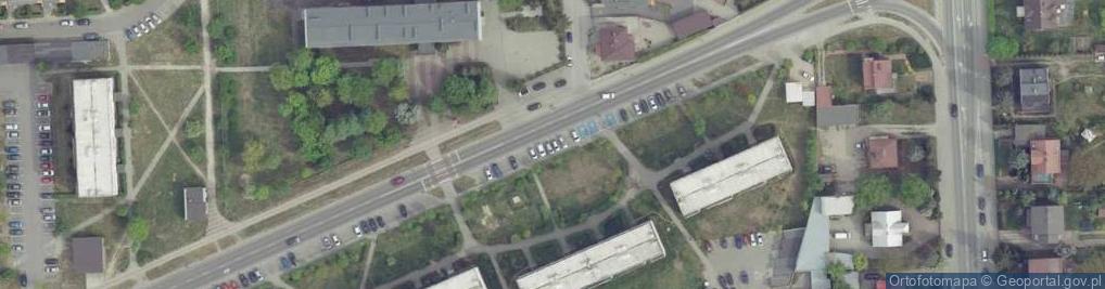 Zdjęcie satelitarne Parking dla niepełnosprawnych