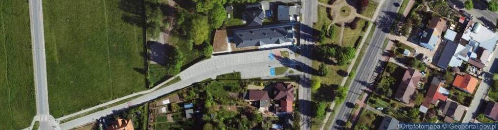 Zdjęcie satelitarne Parking dla niepełnosprawnych