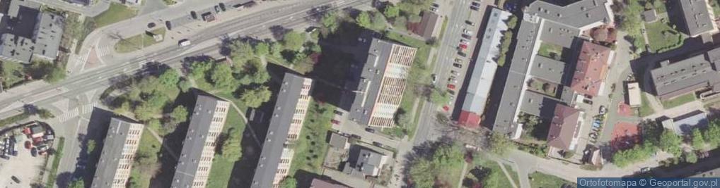 Zdjęcie satelitarne Parking dla niepełnosprawnych