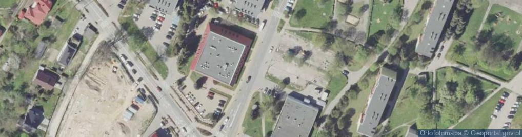 Zdjęcie satelitarne Parking dla niepełnosprawnych