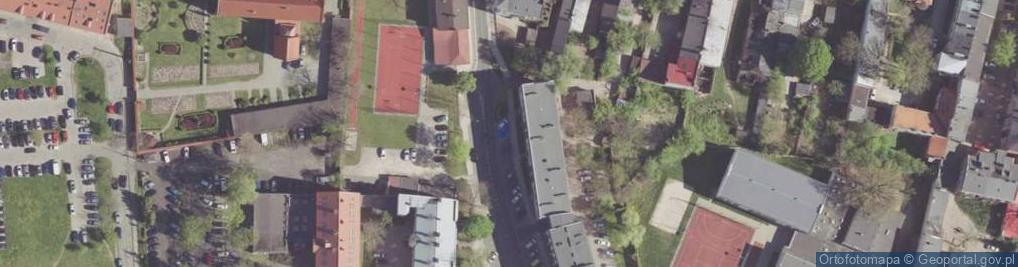 Zdjęcie satelitarne Parking dla niepełnosprawnych