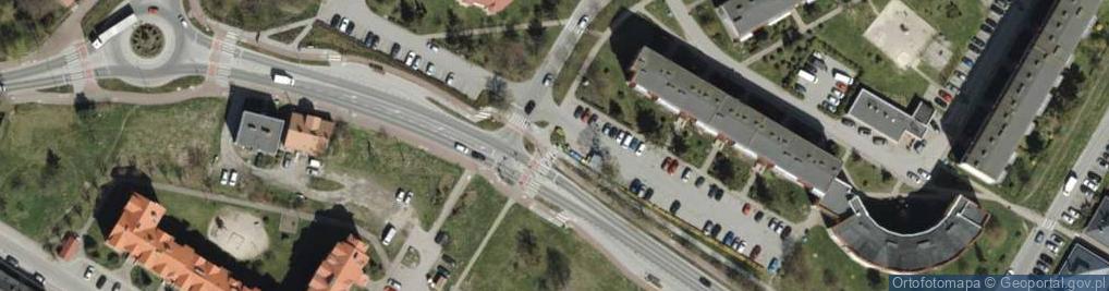 Zdjęcie satelitarne Parking dla niepełnosprawnych