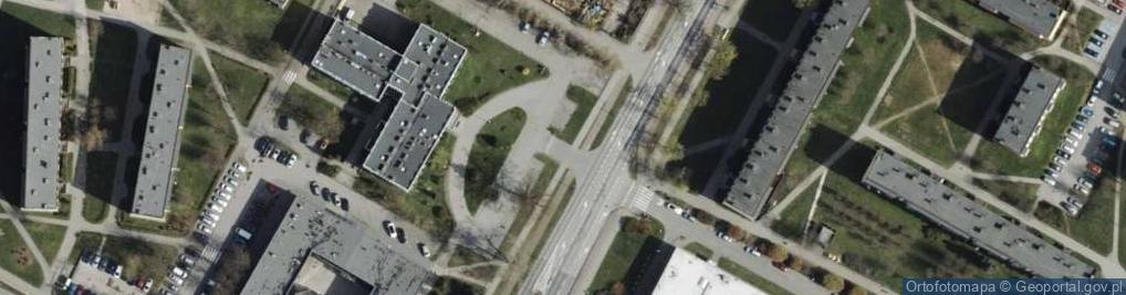 Zdjęcie satelitarne Parking dla niepełnosprawnych