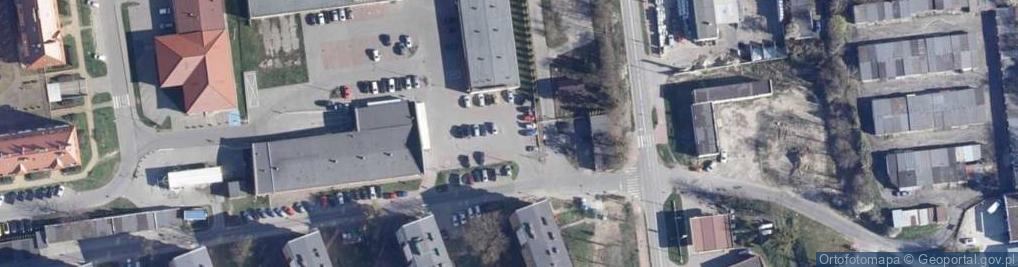 Zdjęcie satelitarne Parking dla niepełnosprawnych