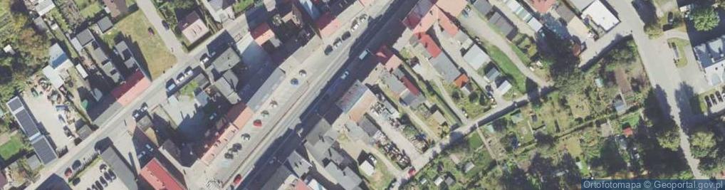 Zdjęcie satelitarne Parking dla niepełnosprawnych