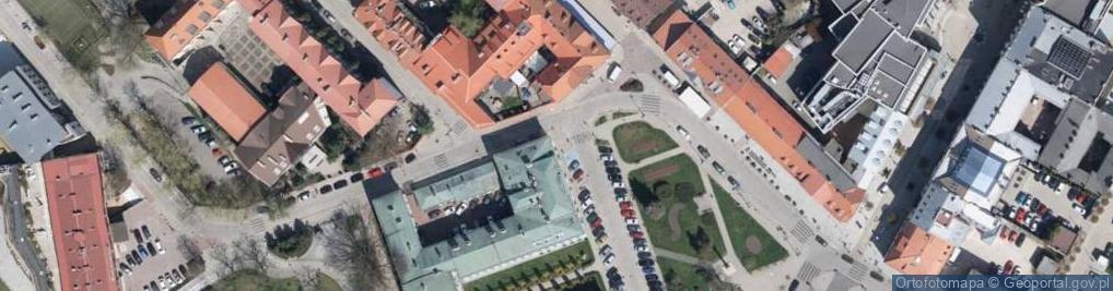 Zdjęcie satelitarne Parking dla niepełnosprawnych