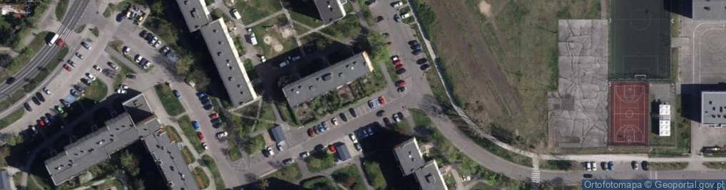 Zdjęcie satelitarne Parking dla niepełnosprawnych