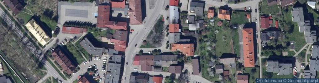 Zdjęcie satelitarne Parking dla niepełnosprawnych