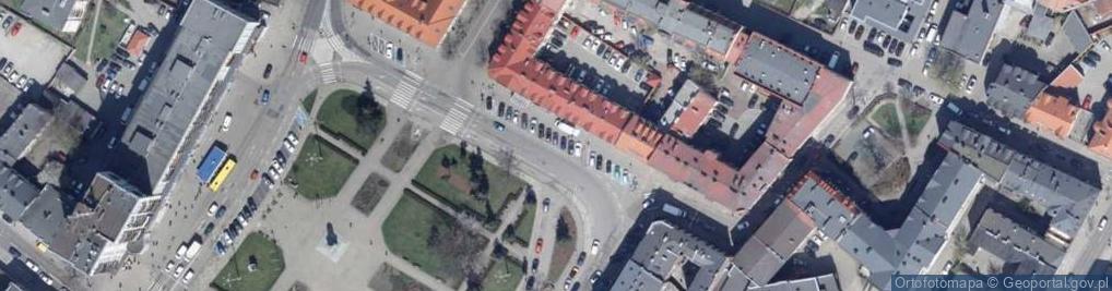 Zdjęcie satelitarne Parking dla niepełnosprawnych