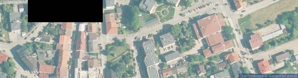 Zdjęcie satelitarne Parking dla niepełnosprawnych