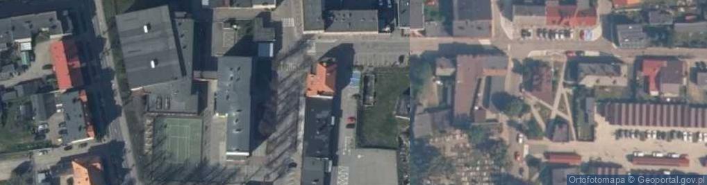 Zdjęcie satelitarne Parking dla niepełnosprawnych