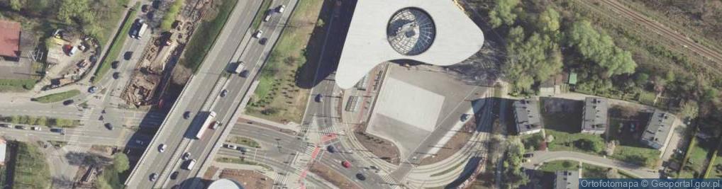 Zdjęcie satelitarne Parking rowerowy
