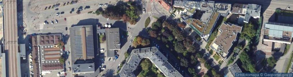 Zdjęcie satelitarne Parking rowerowy