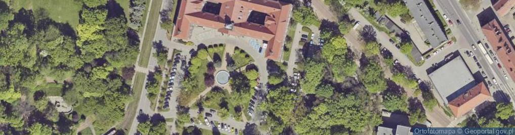 Zdjęcie satelitarne Urząd Miejski