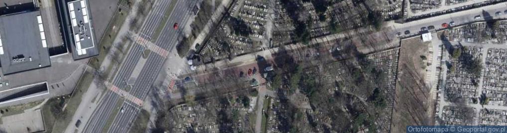 Zdjęcie satelitarne Cmentarz Komunalny Doły