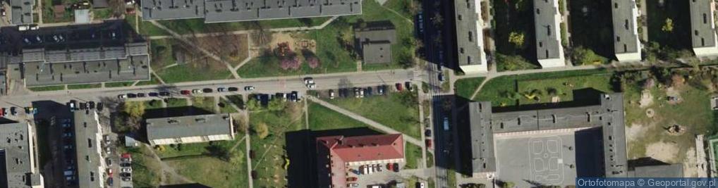 Zdjęcie satelitarne Parking dla klientów hotelu CEZAMET