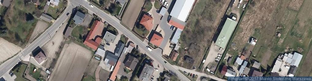 Zdjęcie satelitarne Parking Lotnisko Chopina - Airport Parking 500