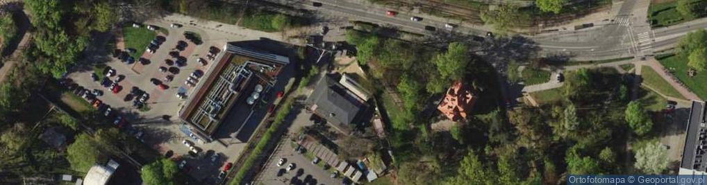 Zdjęcie satelitarne Parking ZOO Wrocław