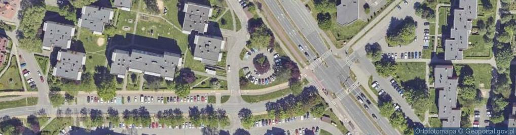 Zdjęcie satelitarne Parking