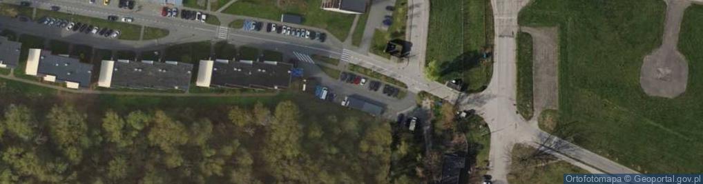 Zdjęcie satelitarne parking