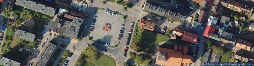 Zdjęcie satelitarne Parking