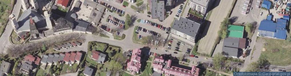 Zdjęcie satelitarne Parking